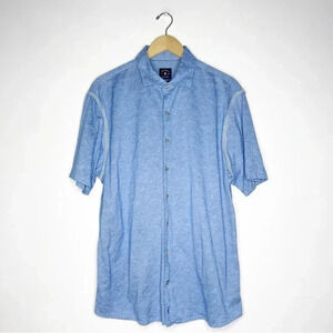 Johnnie-O Top Shelf Short Sleeve Tropical Shirt Button Front Size XL